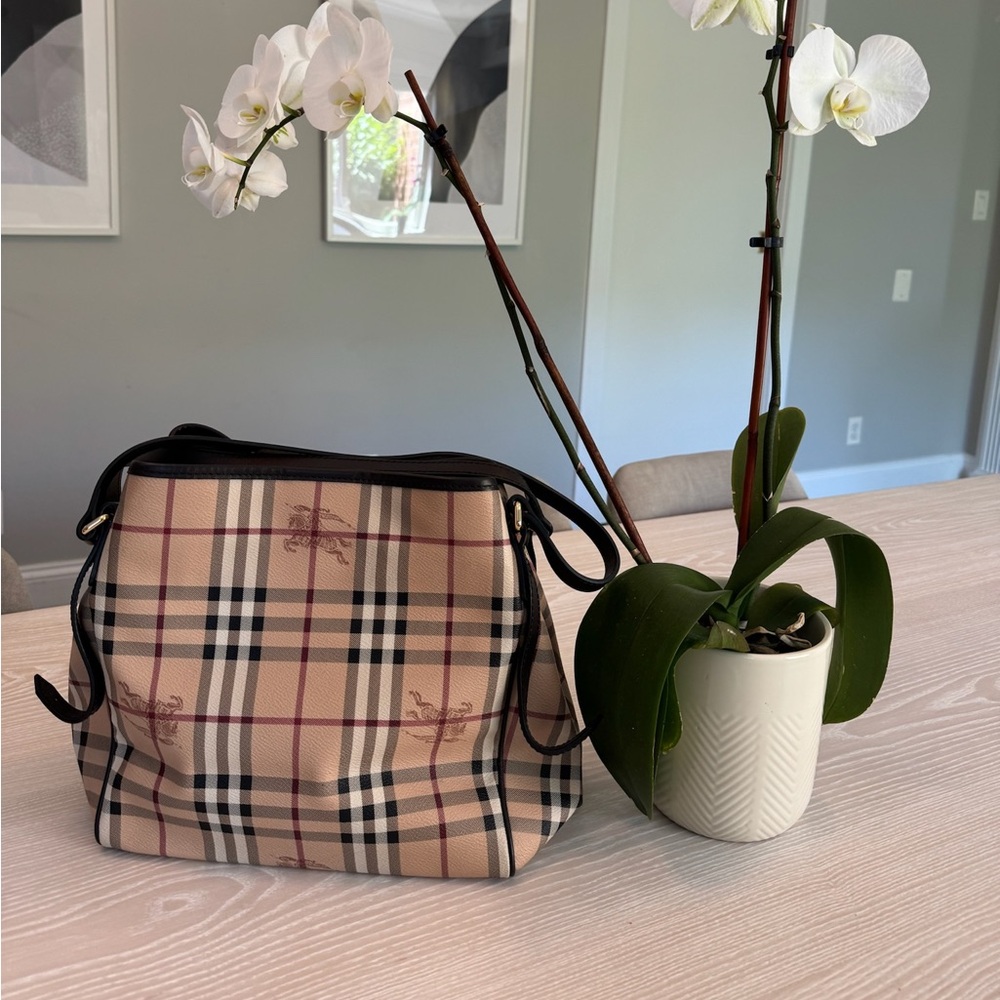Burberry Canterbury Tote Brown Canvas